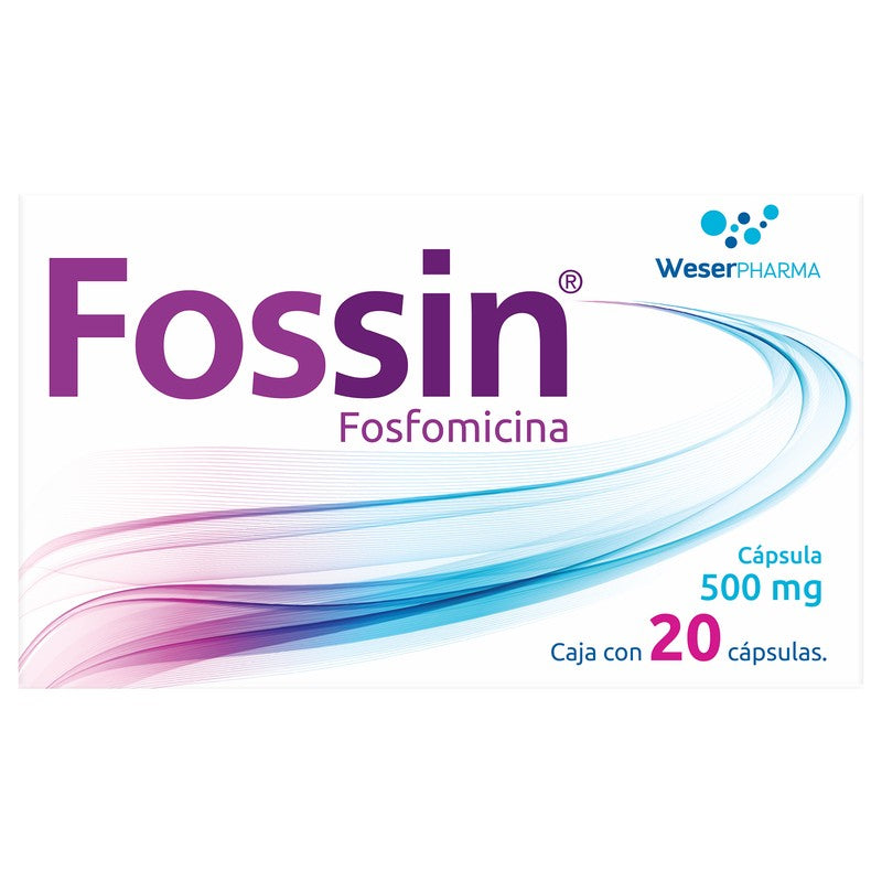 Fossin 500 Mg Con 20 Capsulas 7501300450326 2