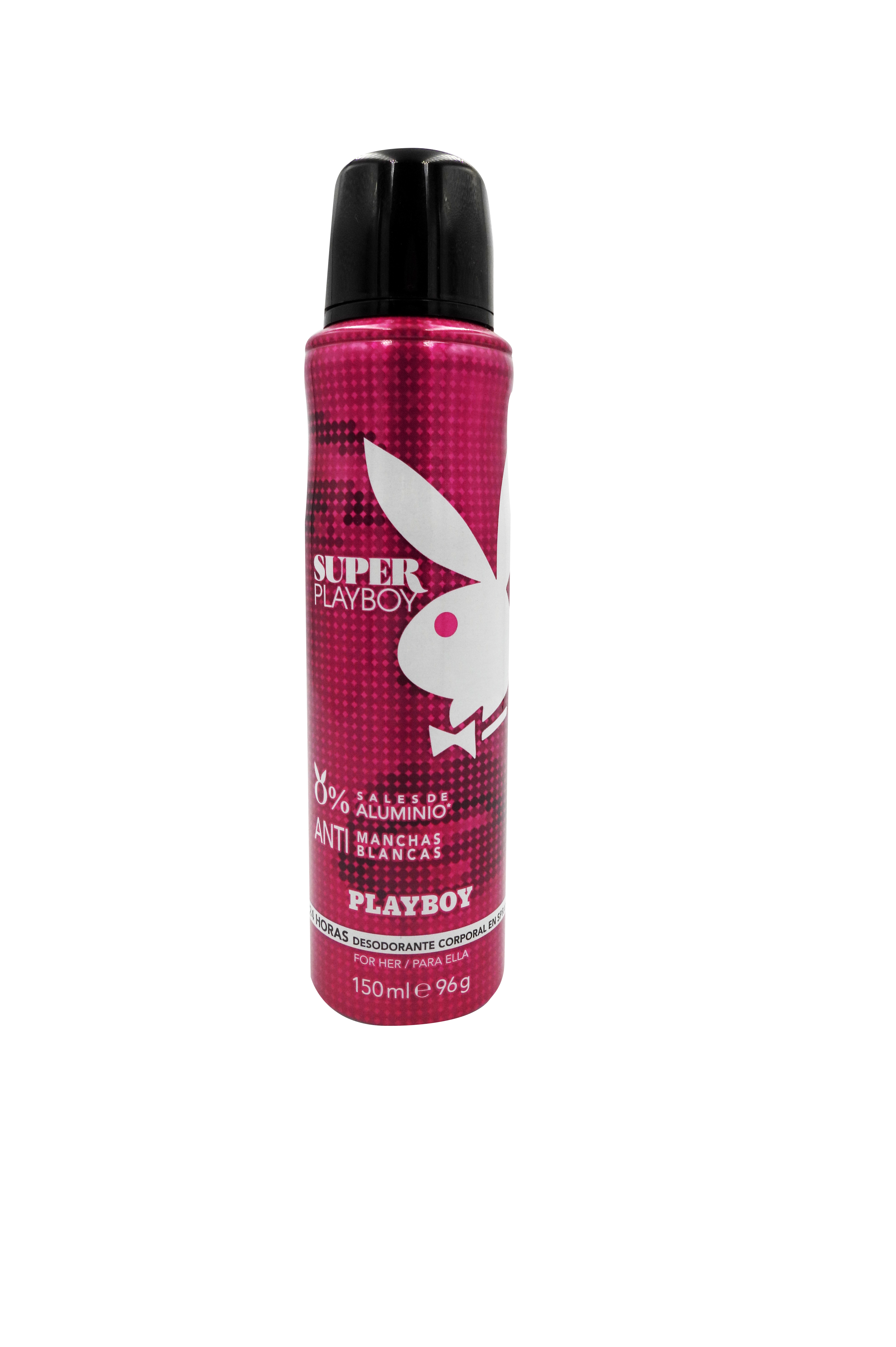 Desodorante Super Playboy Wom Spray 150 Ml
