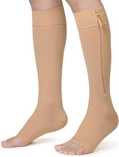 Medias Calcetines De Compresion Varices Chico-Mediano