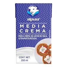 Media Crema Alpura 250 Ml