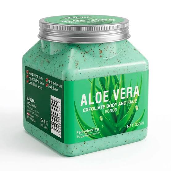 Exfoliante Facial Y Corporal Hidrata Aloe Vera 350 Ml