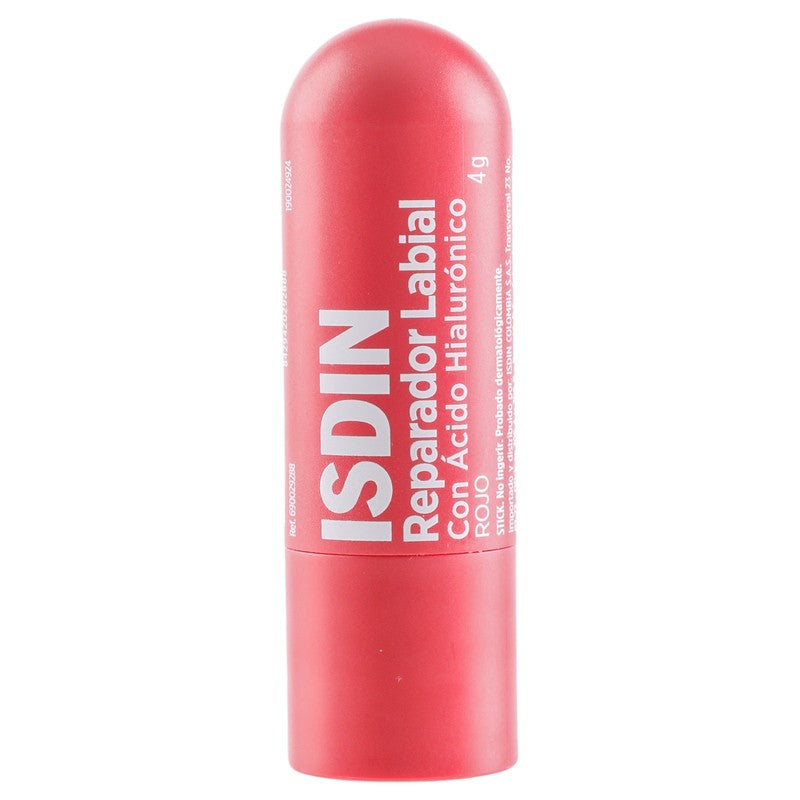 Isdin Reparador Labial Rojo Acido Hialuronico 4 G 8429420292888