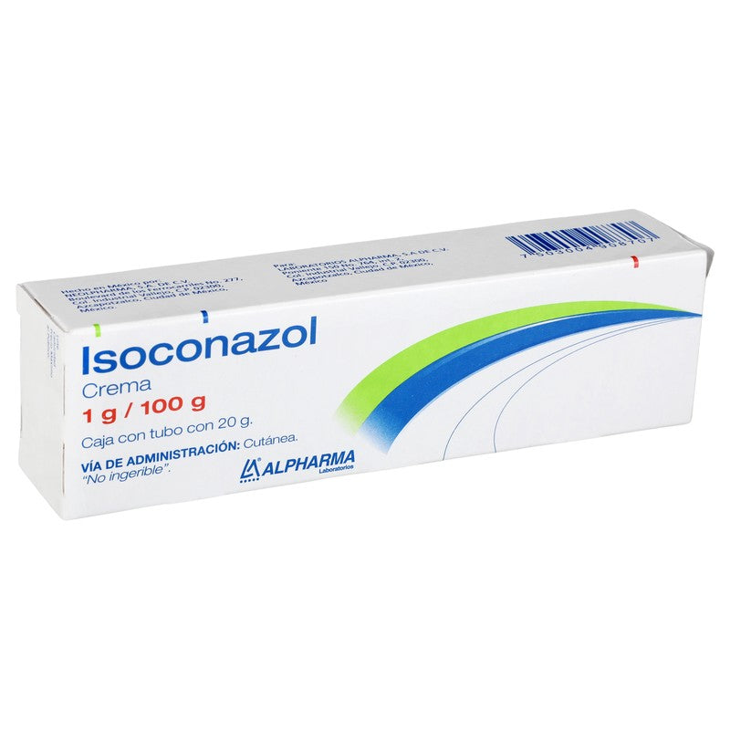Isoconazol 1100 G Crema Tubo 20 G 7503004908707 2