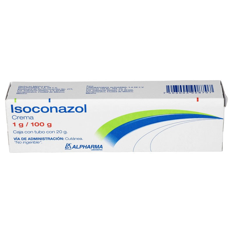 Isoconazol 1100 G Crema Tubo 20 G 7503004908707 3