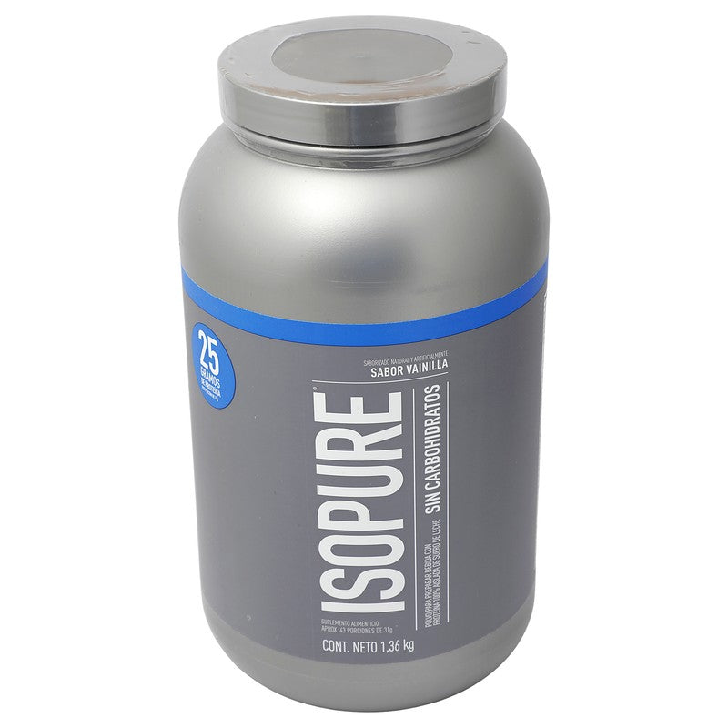 Isopure Proteina Zero Carbohidratos Vainilla 1.36 Kg 089094025953 3