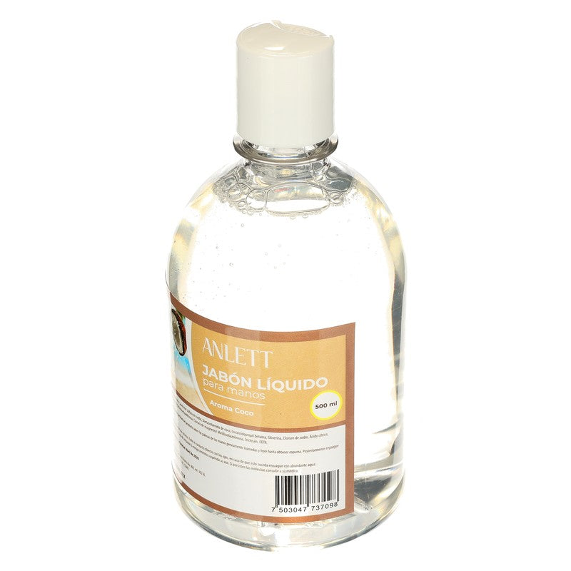 Jabon Anlett Para Manos Coco 500 Ml 7503047737098 4