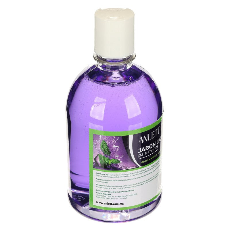 Jabon Anlett Para Manos Menta Lavanda 500 Ml 7503047737081 2
