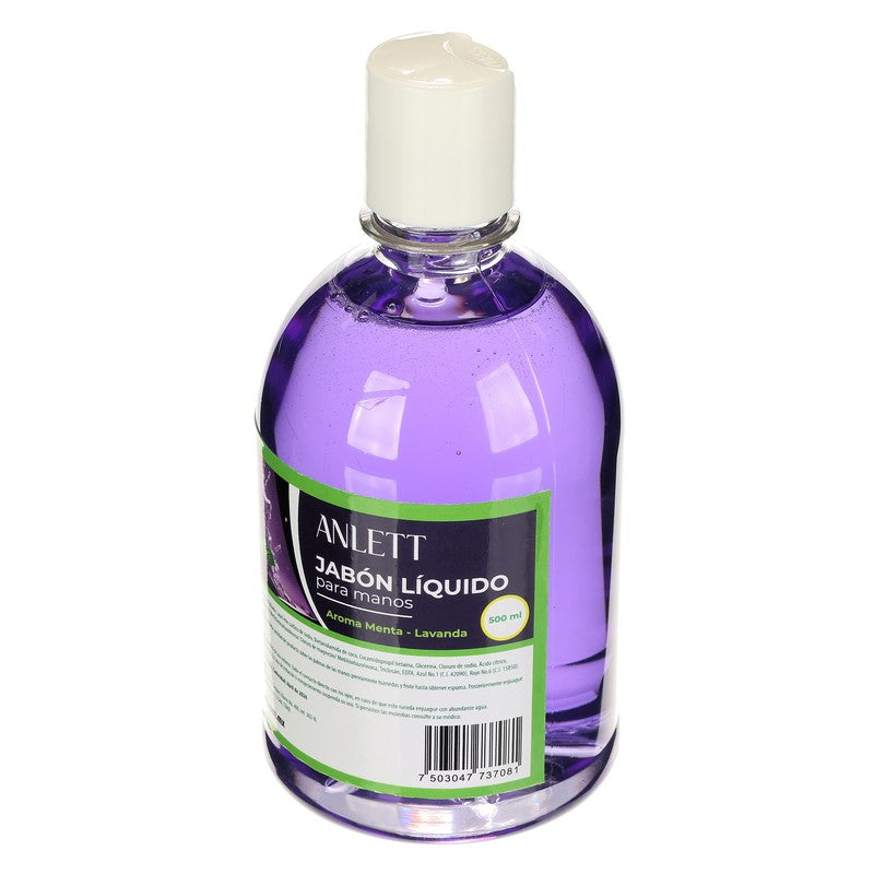 Jabon Anlett Para Manos Menta Lavanda 500 Ml 7503047737081 4