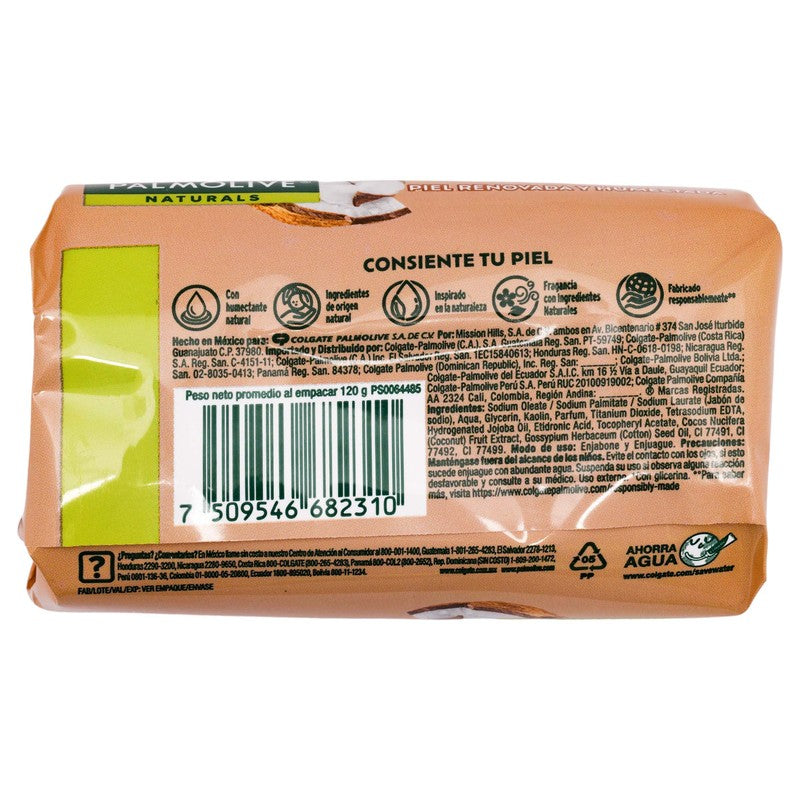 Jabon Palmolive Natural Coco Algodon 120 G 7509546682310 7