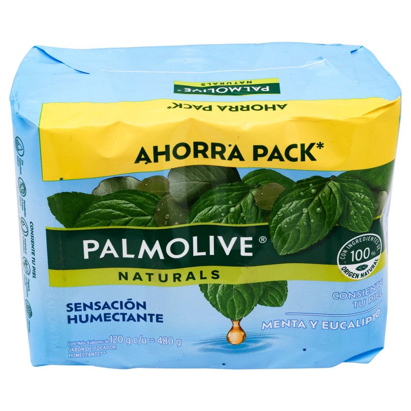 Jabon Palmolive Natural Menta-Eucalipto 120 G Con 4 7509546682518 4