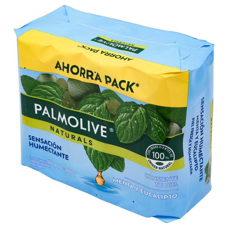 Jabon Palmolive Natural Menta-Eucalipto 120 G Con 4 7509546682518 5