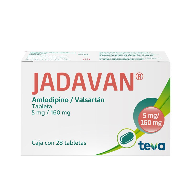 Jadavan 5160 Mg Con 28 Tabletas 7501250811499