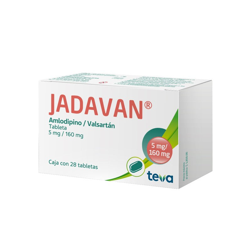 Jadavan 5160 Mg Con 28 Tabletas 7501250811499 3