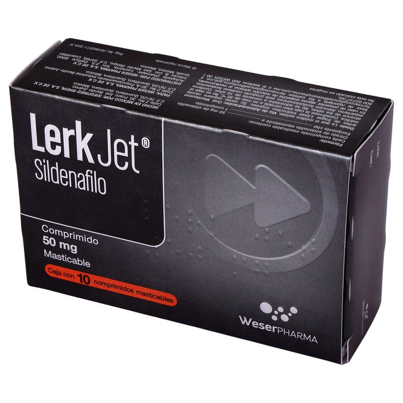Lerk Jet 50 Mg Con 10 Comprimidos Masticables 7501300450074 4