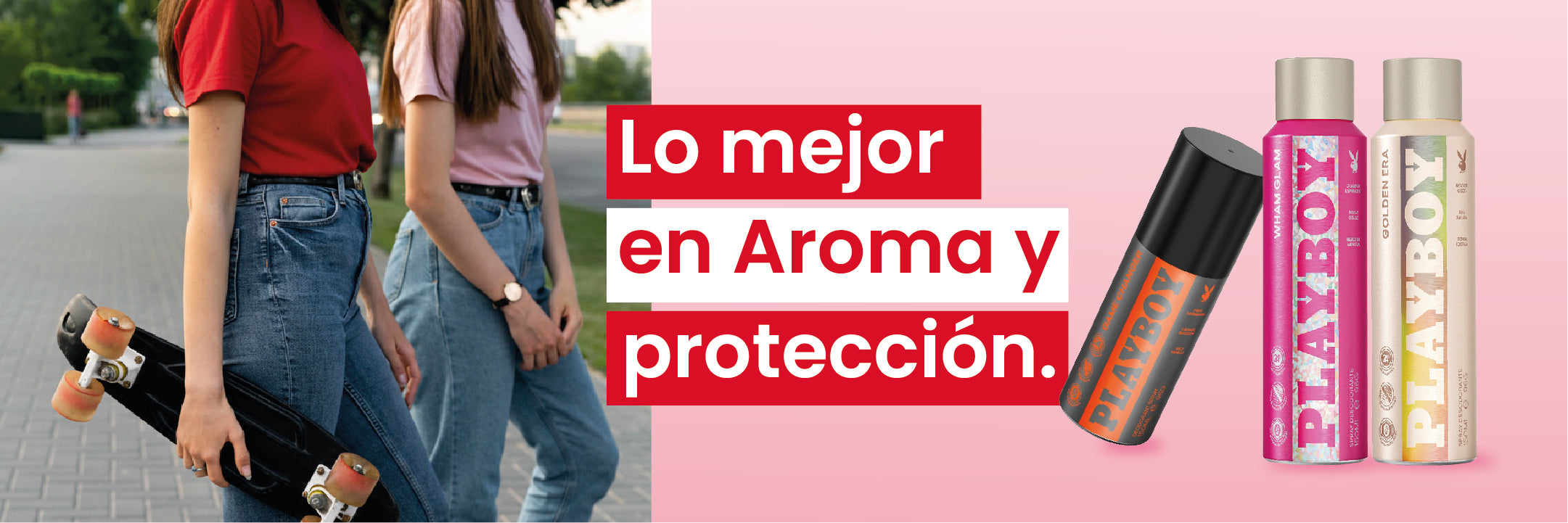 lo mejor en aroma y proteccion desodorantes playboy 