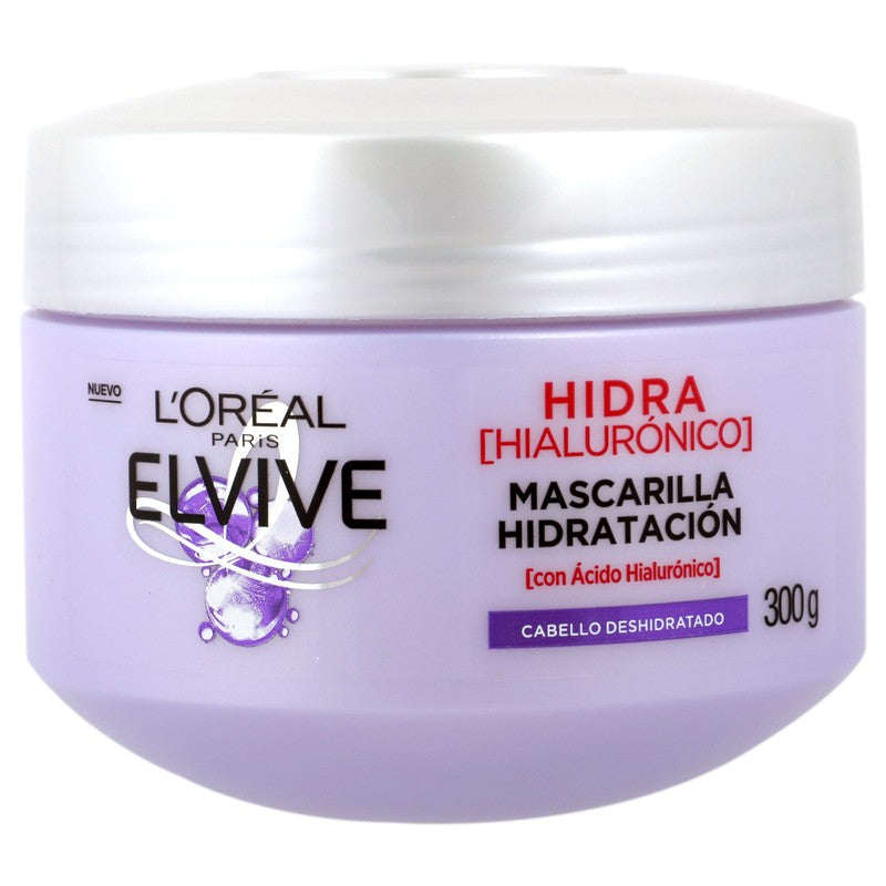Mascarilla Elvive Hidra (Hialuronico) Cabello Deshidratado 300 Ml
