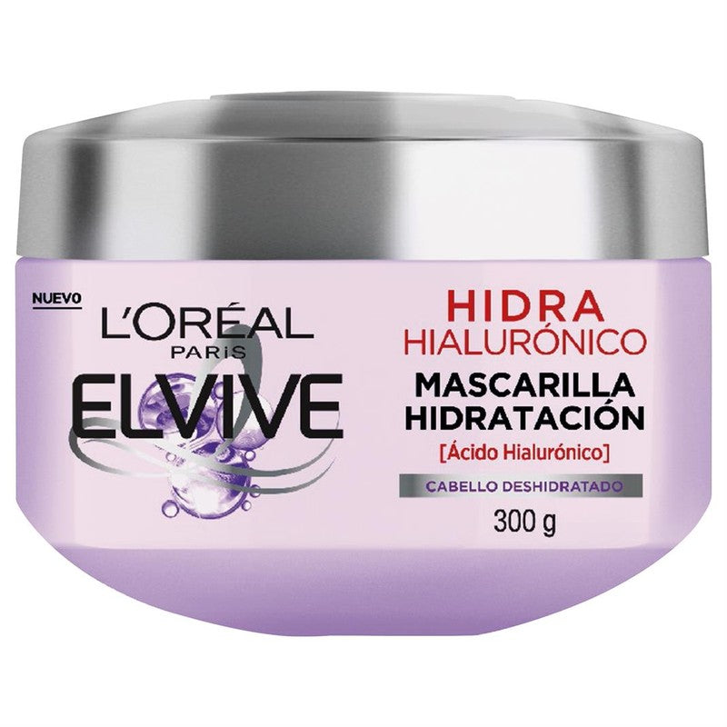 Mascarilla Elvive Hidra (Hialuronico) Cabello Deshidratado 300 Ml