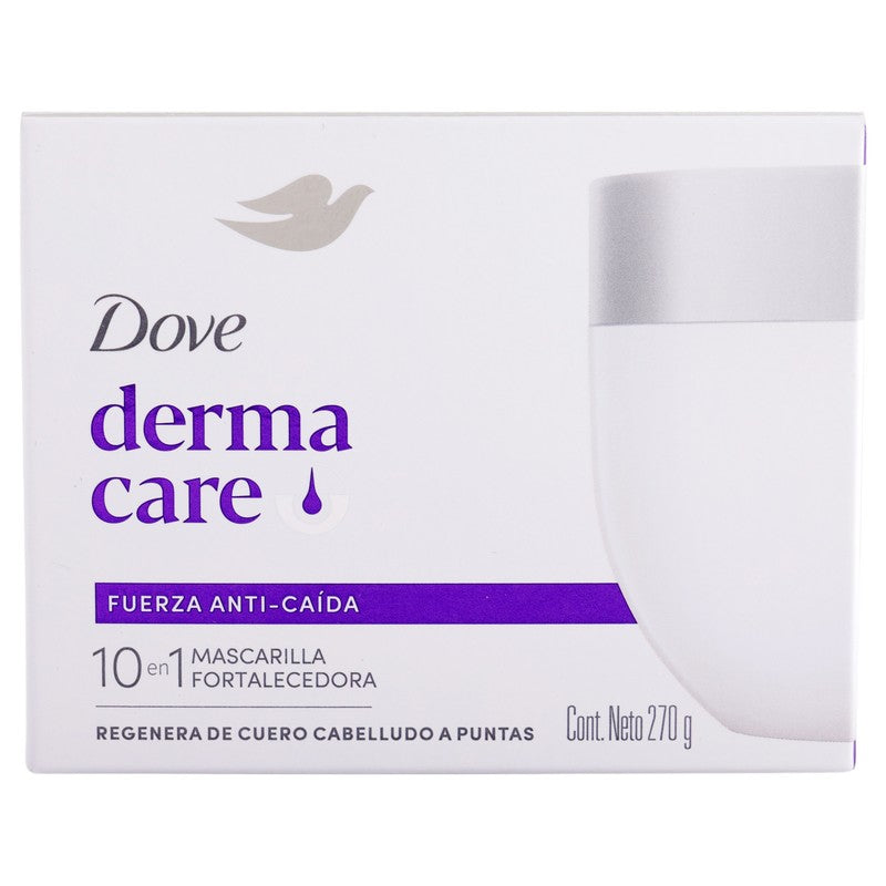 Mascarilla Fortalecedora Dove Derma Care Anti Caida 270 G 7891150102217