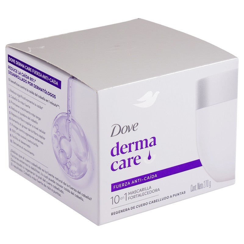 Mascarilla Fortalecedora Dove Derma Care Anti Caida 270 G 7891150102217 2