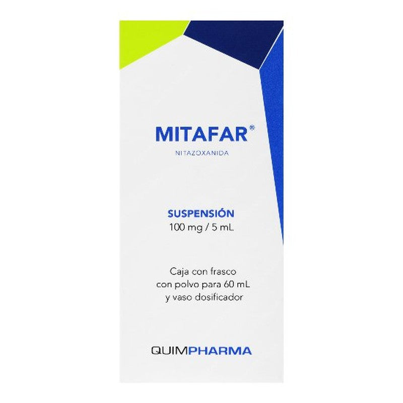 Mitafar Suspension 100 Mg5 Ml Polvo 60 Ml 7502223111073