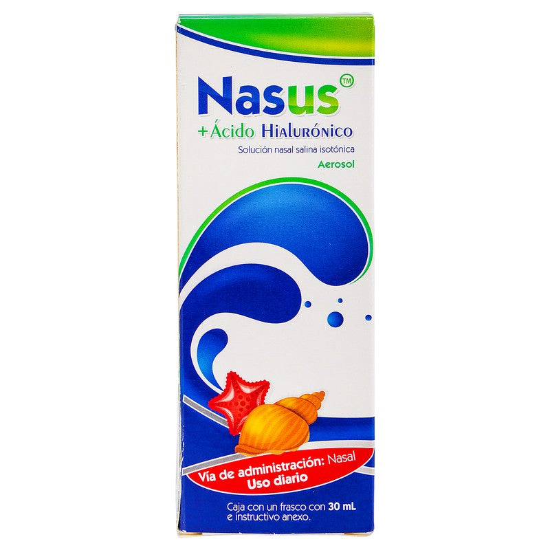 Nasus  Acido Hialuronico Solucion Nasal Aerosol 30 Ml 7506200700120 7