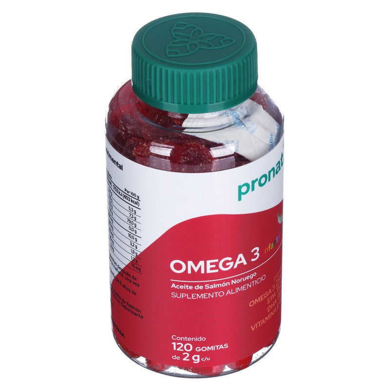 Omega 3 Inf Aceite De Salmon C120 Gomitas Pronat 7501062914722 2