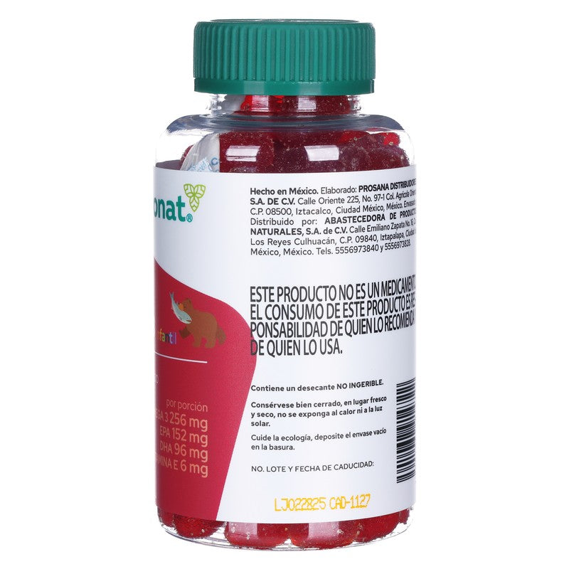 Omega 3 Inf Aceite De Salmon C120 Gomitas Pronat 7501062914722 5