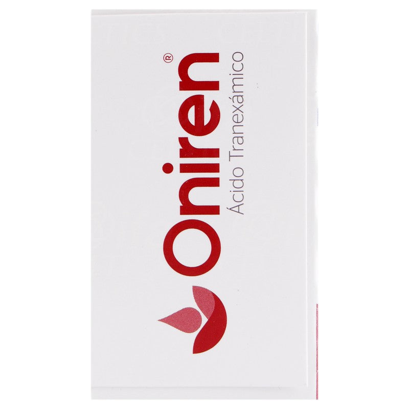 Oniren 650 Mg Con 30 Tabletas 7501249602381 5