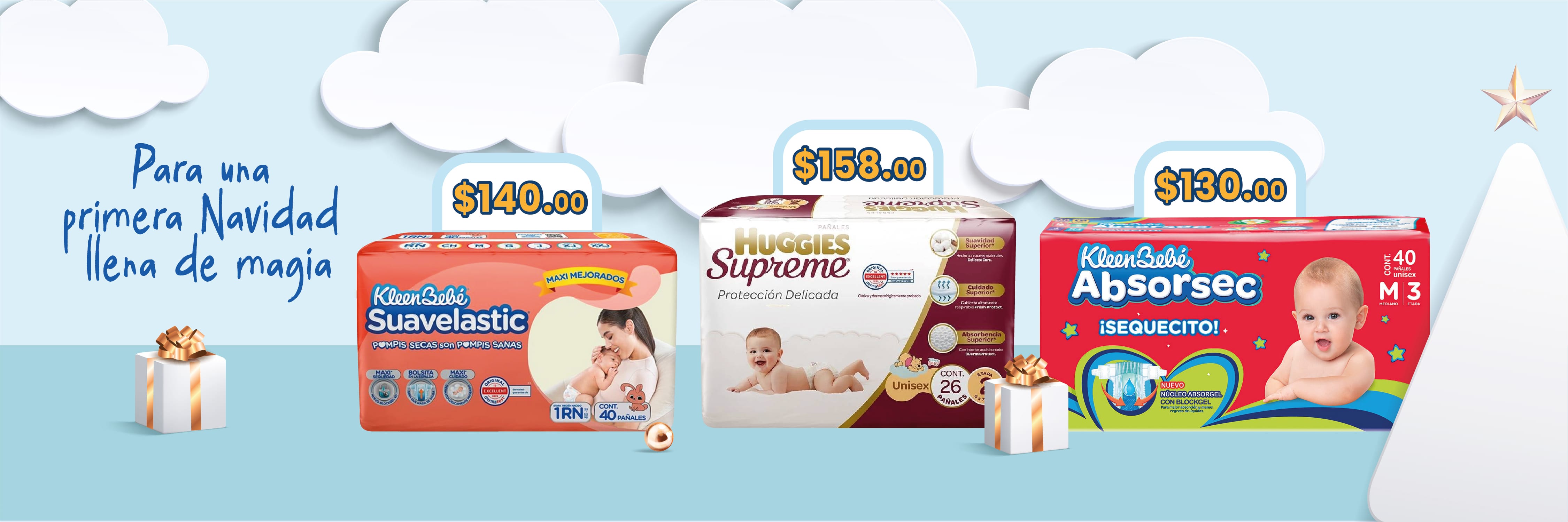 para una primera navidad llena de magia