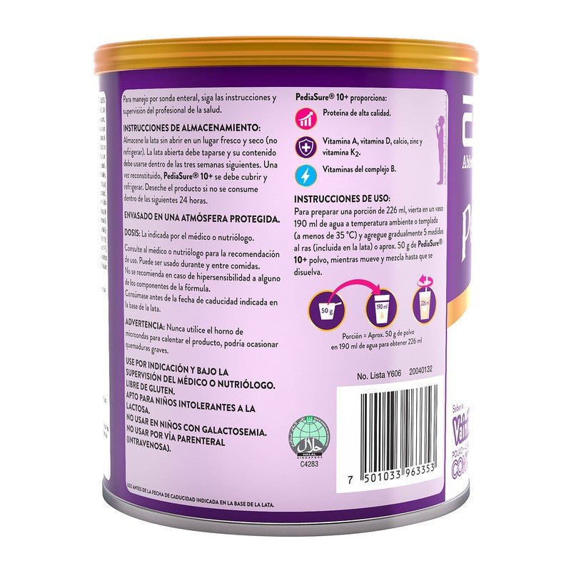 Pediasure 10+ Infantil Vainilla Polvo 400 G