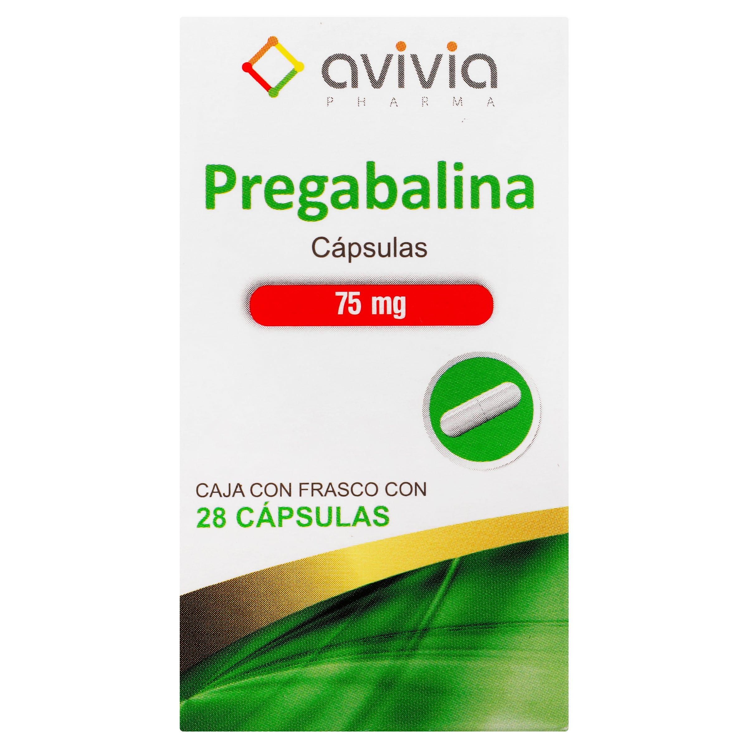 Gabadiol (Pregabalina) 75 Mg Capsulas 28 Sbl-1