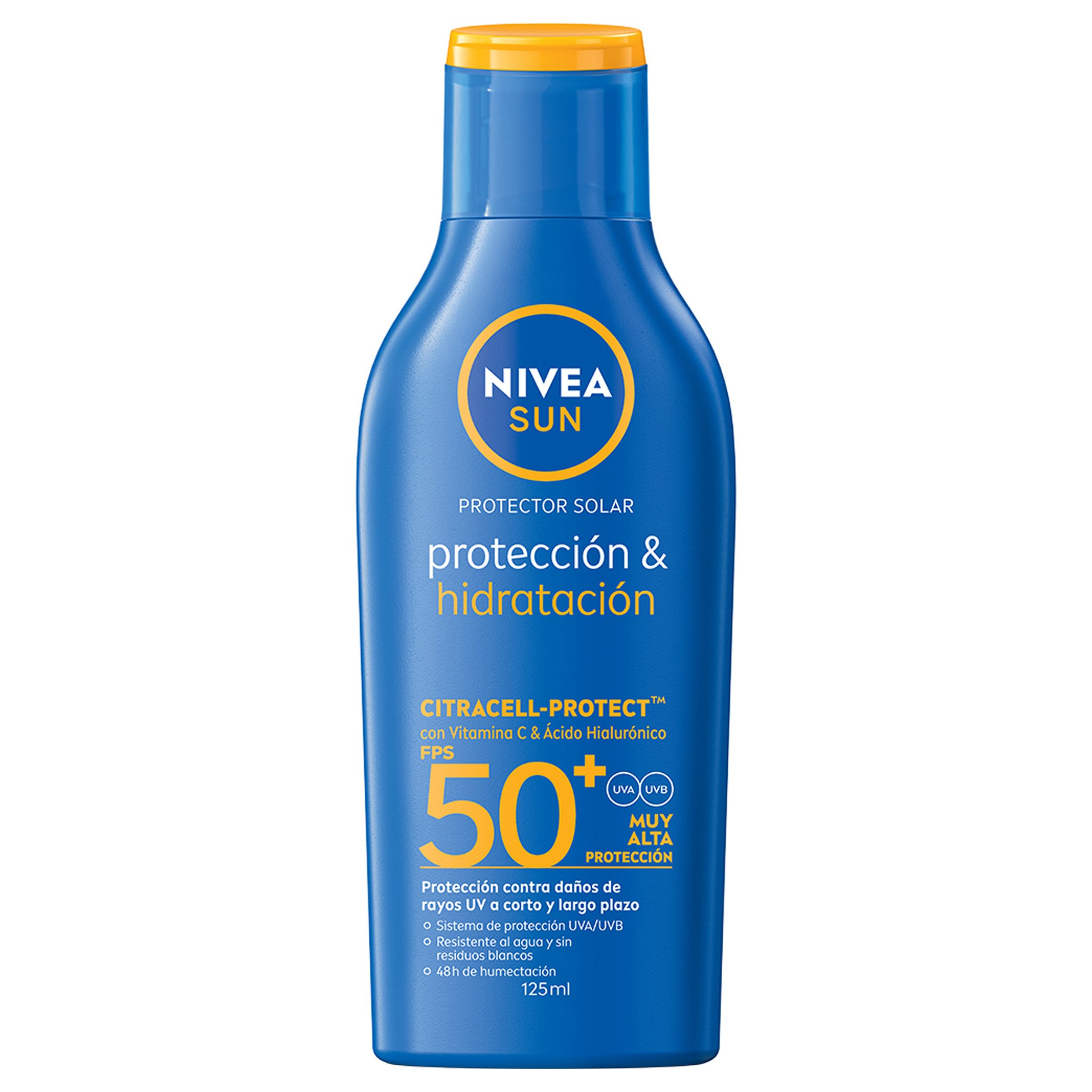 Protector Nivea Sun Hidratacion Fps 50 125 Ml-1