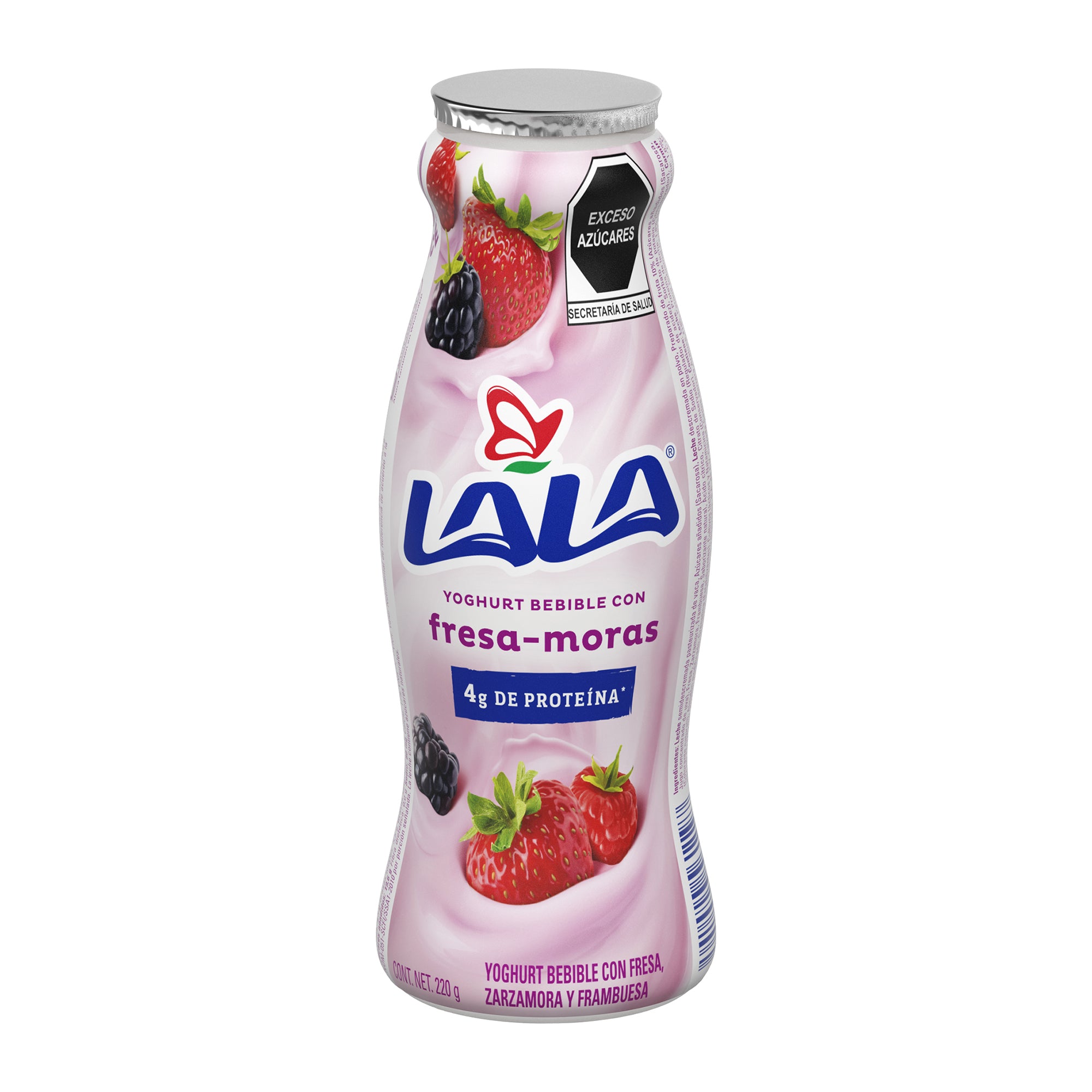 Yoghurt Lala Bebible Fresa-Mora 220 G-1