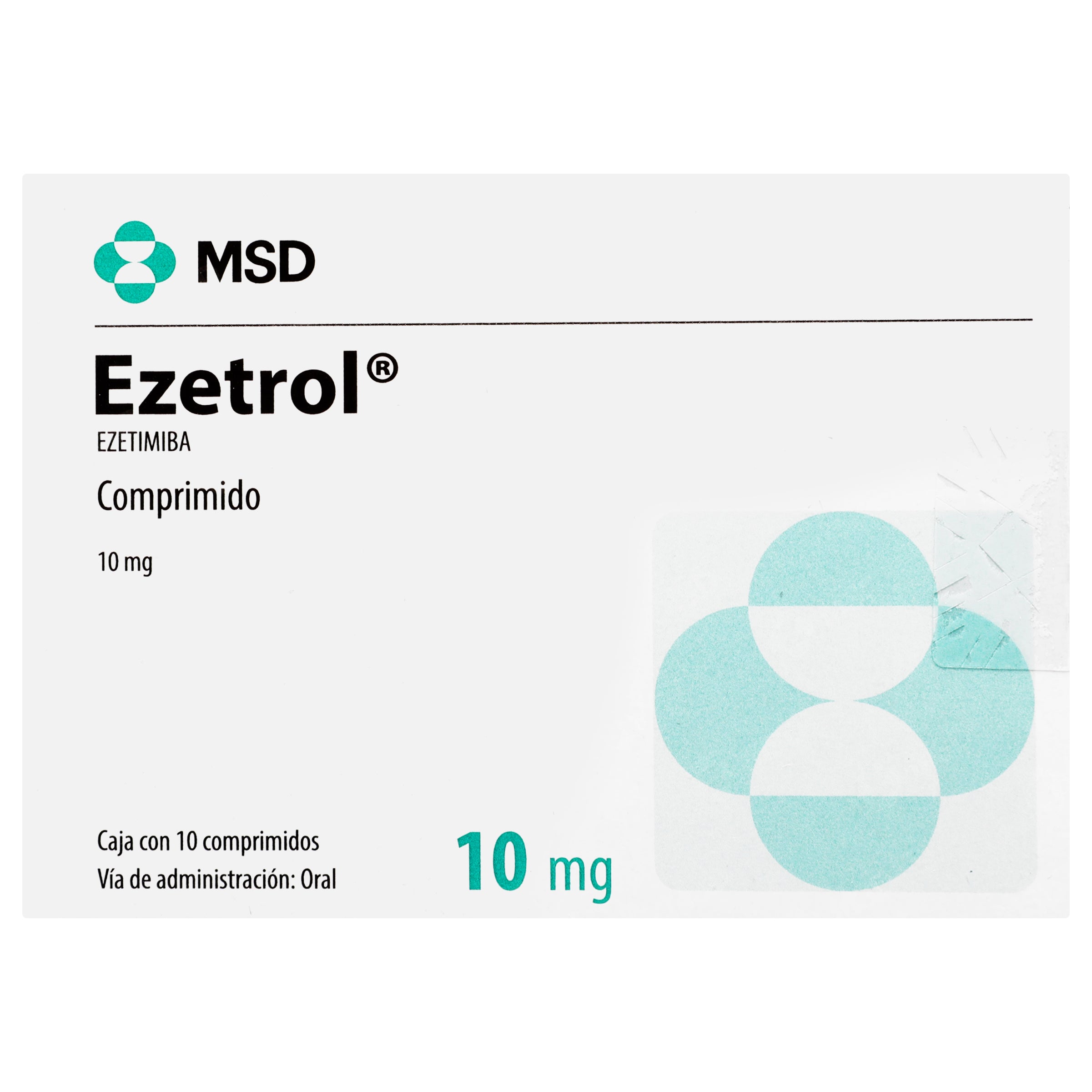 Ezetrol 10 Mg Con 10 Comprimidos-1