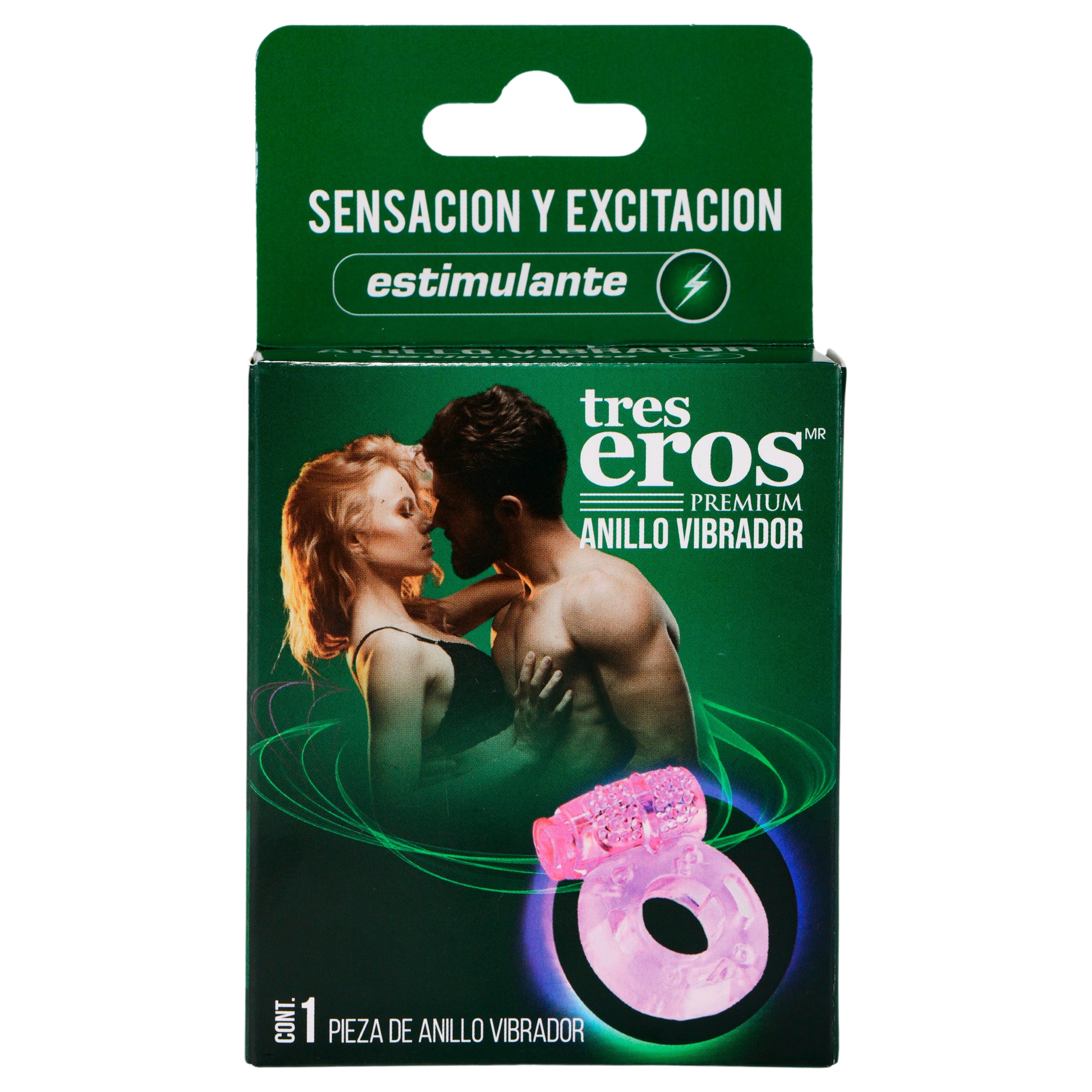 Anillo Vibrador Tres Eros Sensacion-Excitacion Con 1 Pieza-1