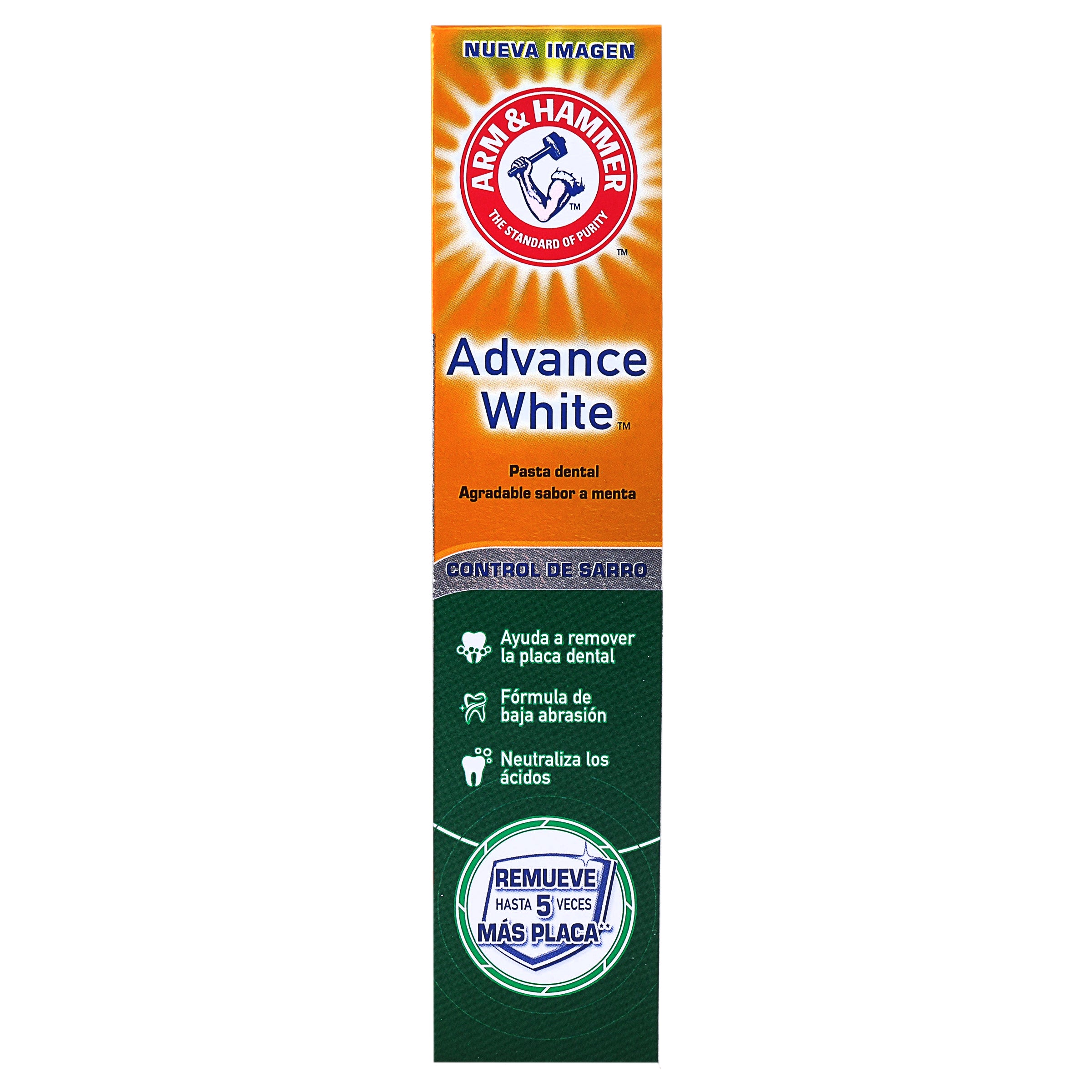 Crema Dental Advance White Anti-Sarro 121 G (Bicarbonato De Sodio)-1