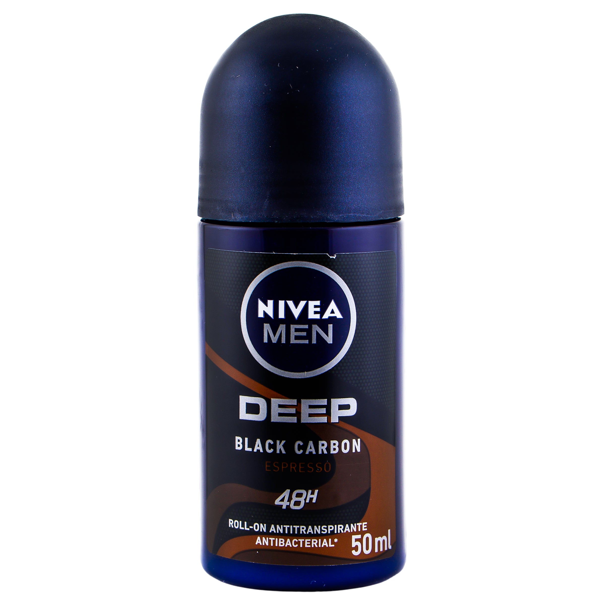 Desodorante Nivea Men Deep Black Carbon Espresso R-On 50 Ml-1