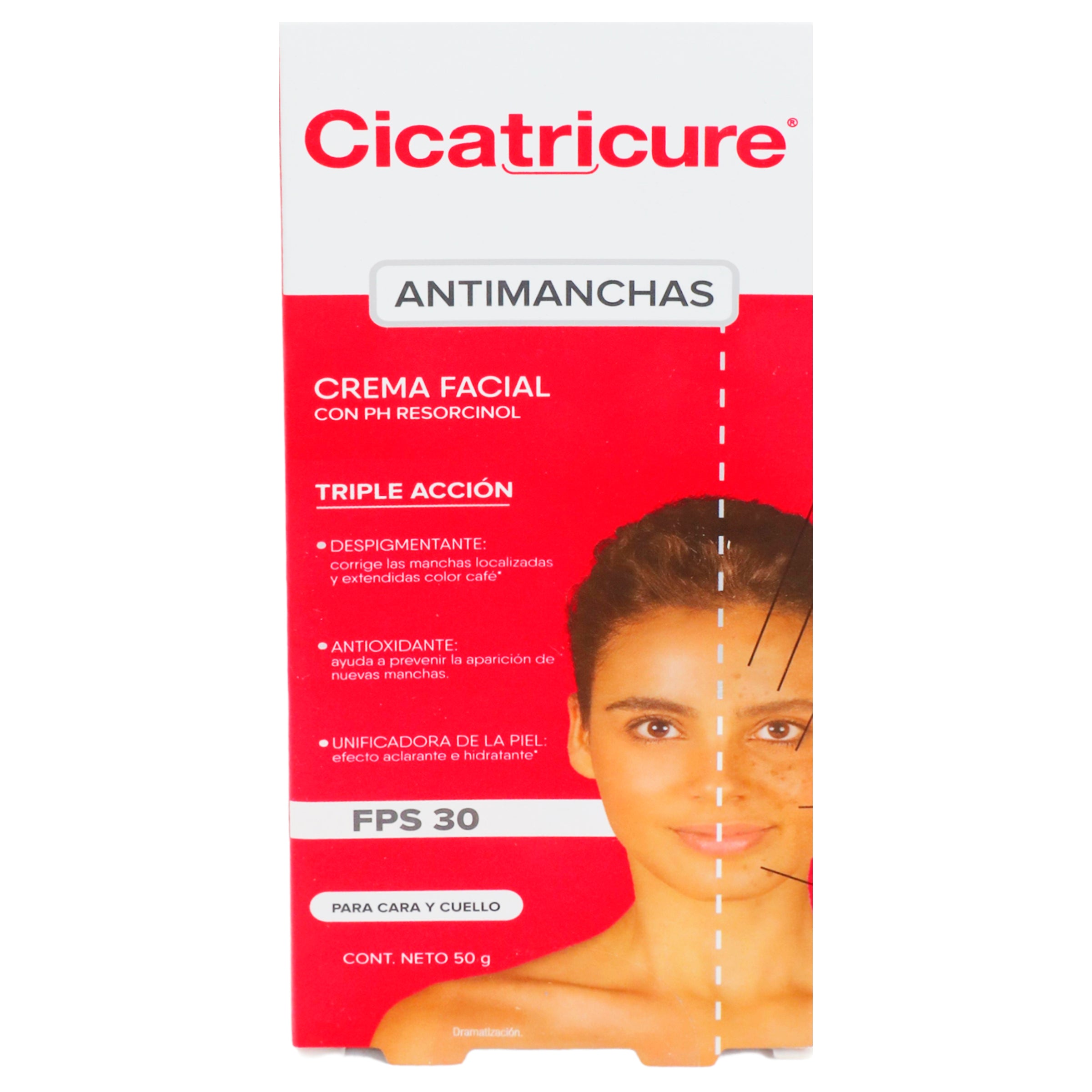 Crema Cicatricure Antimanchas Dia Fps 30 50 G-1