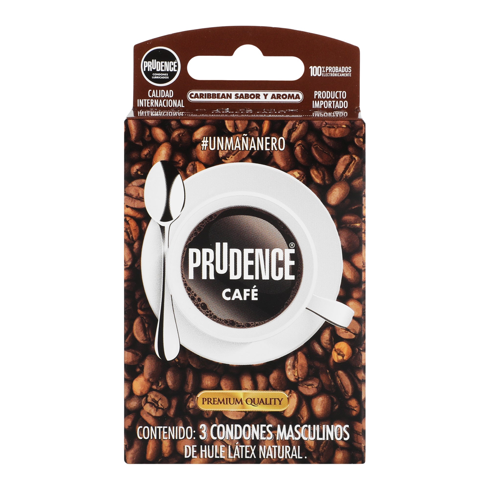 Preservativo  Prudence Aroma Cafe Con 3 Piezas-1