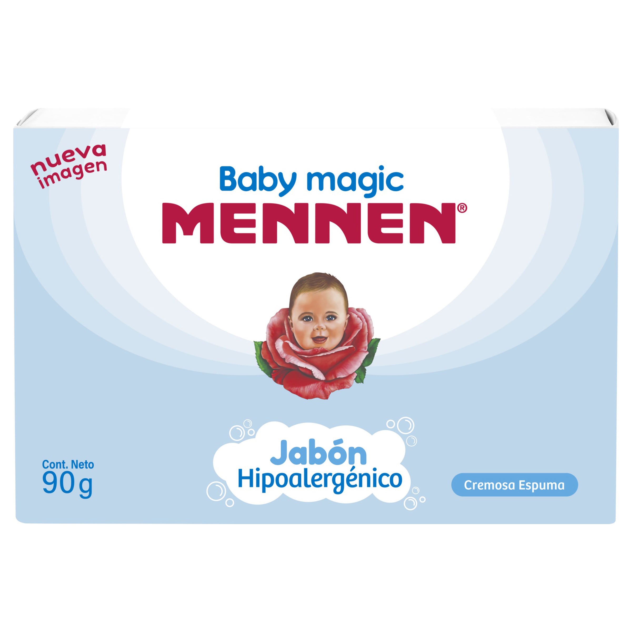 Jabon Mennen Baby Magic Regular Barra 90 G-1