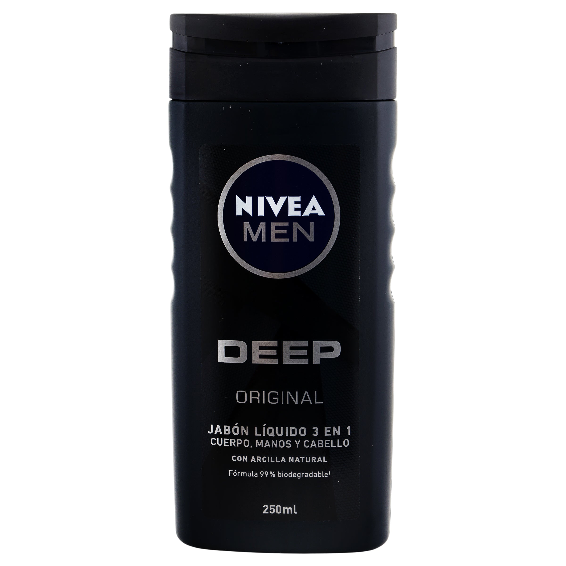 Jabon Liquido Nivea Men Deep 3 En 1 250 Ml-1