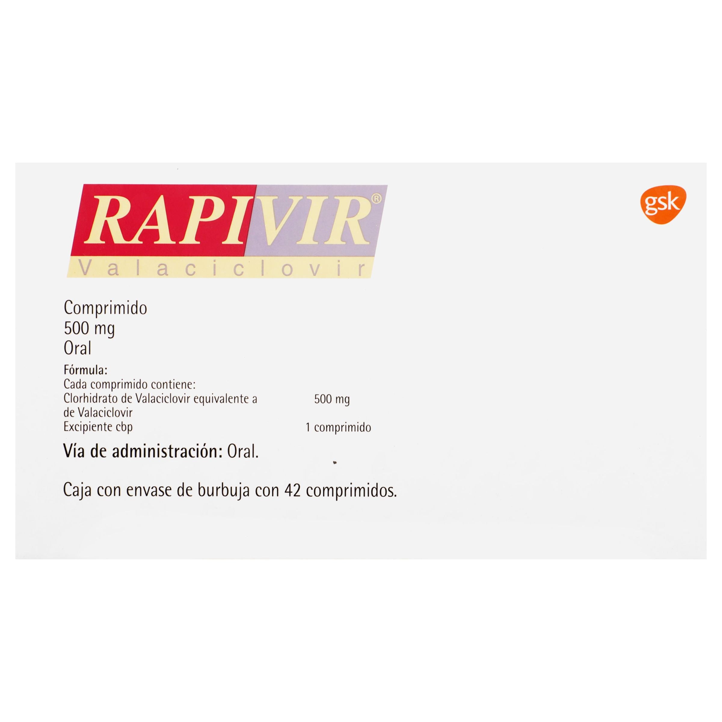 Rapivir 500 Mg Con 42 Tabletas-1