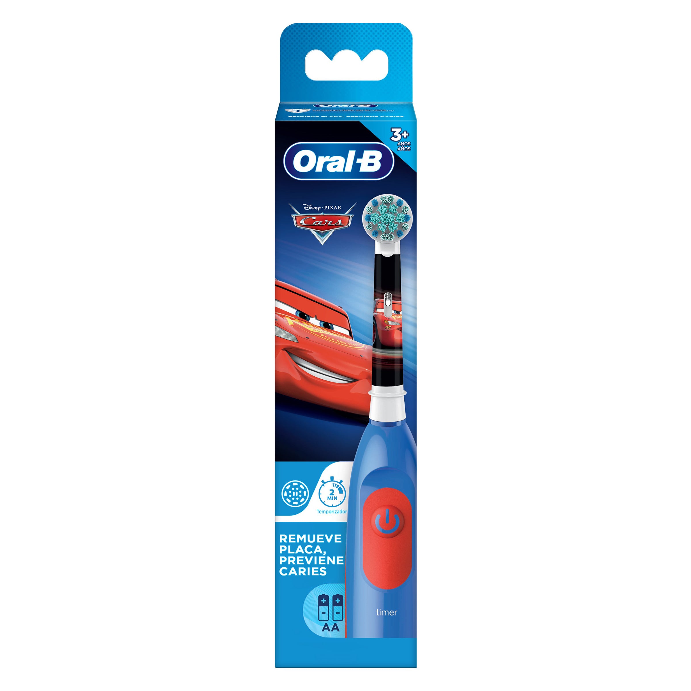 Cepillo Dental Oral-B Cars Elec+ 2 Pilas-1