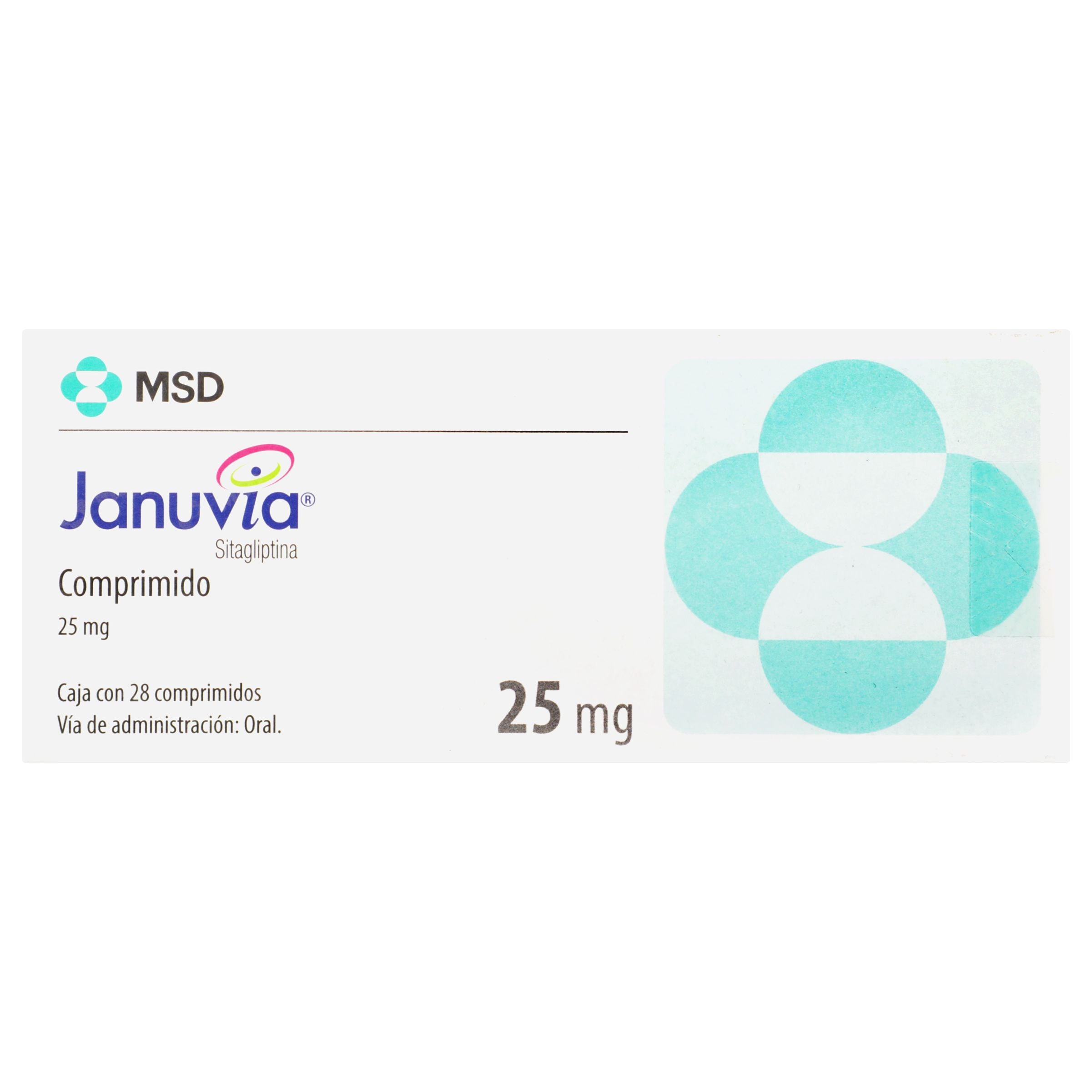 Januvia 25 Mg Con 28 Comprimidos Recubierto-1