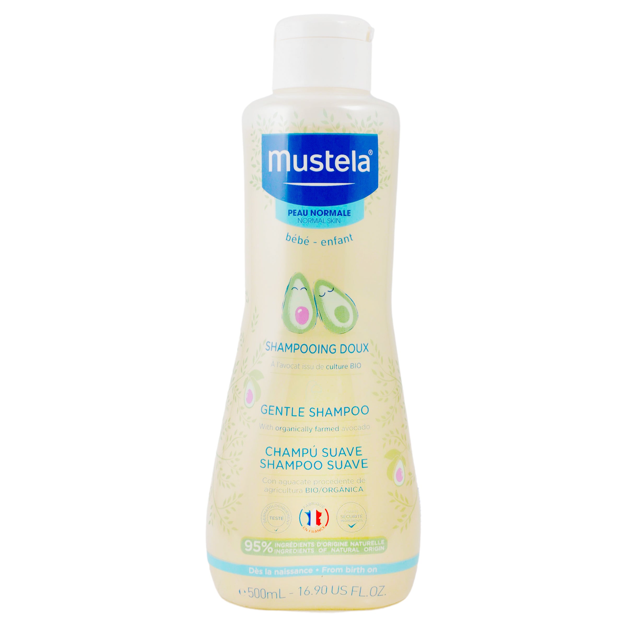 Shampoo Mustela Bebe Piel Normal 500 Ml-1