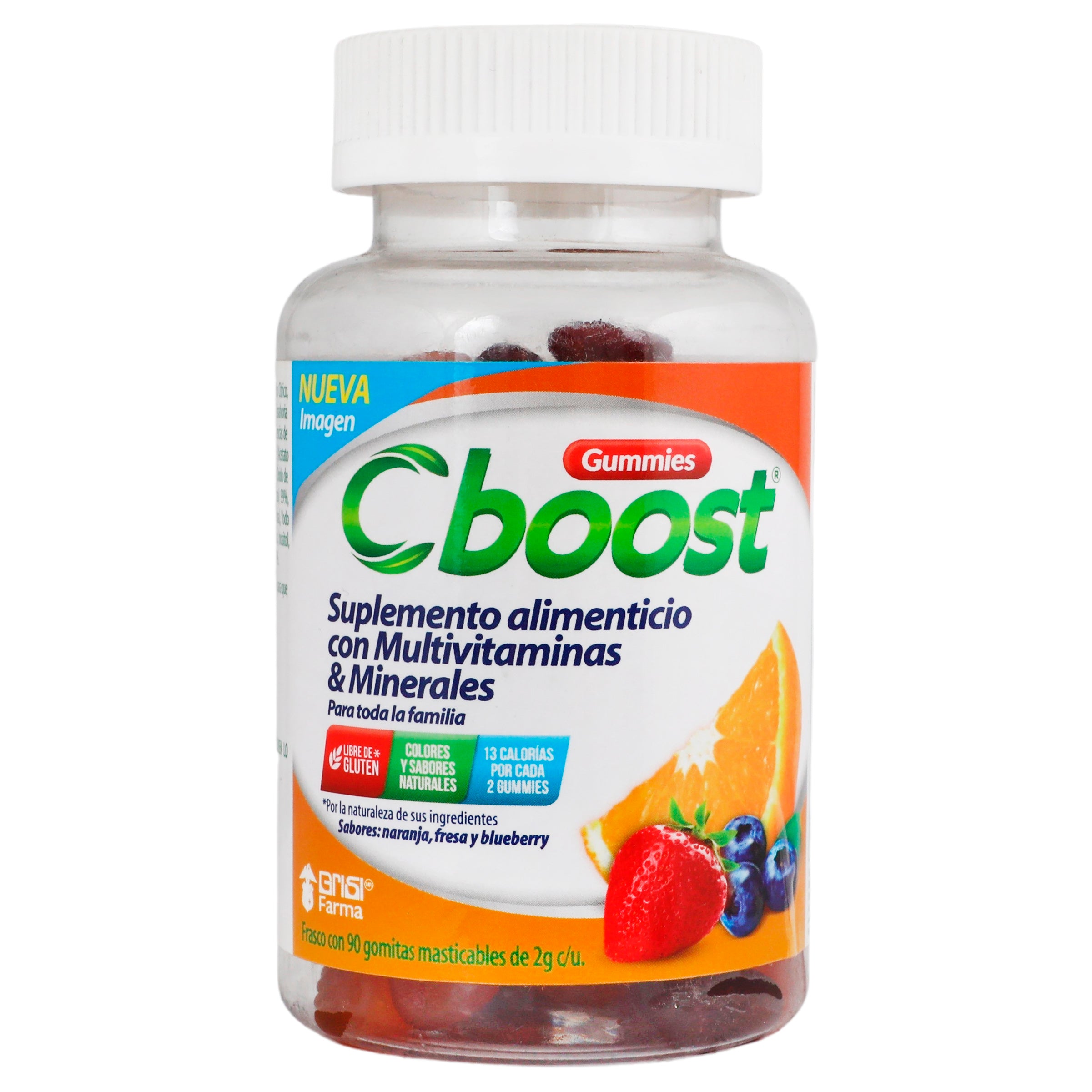 Gomitas C-Boost Multivitaminas Frasco 90 G-1