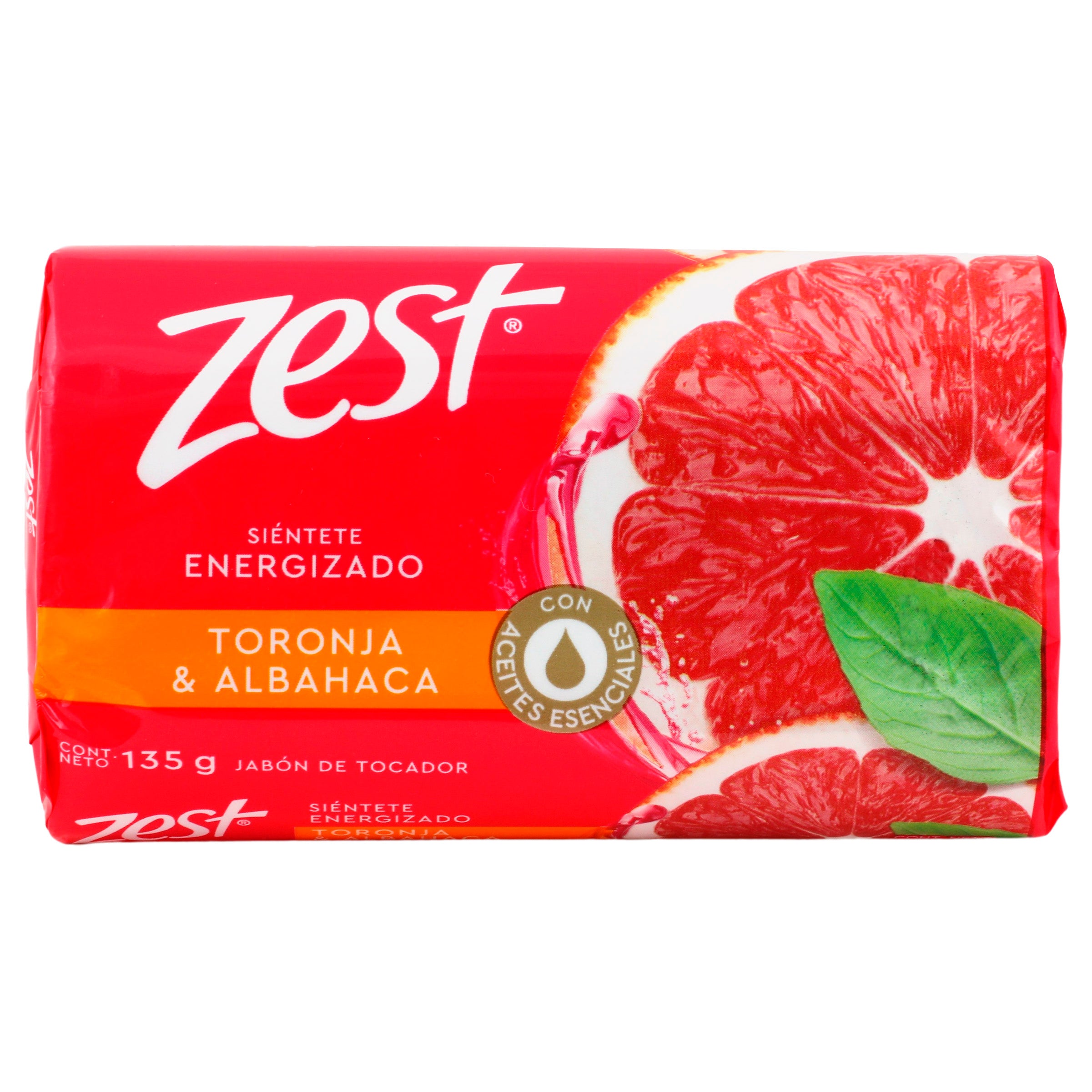 Jabon Zest Toronja/Albahaca 135 G-1