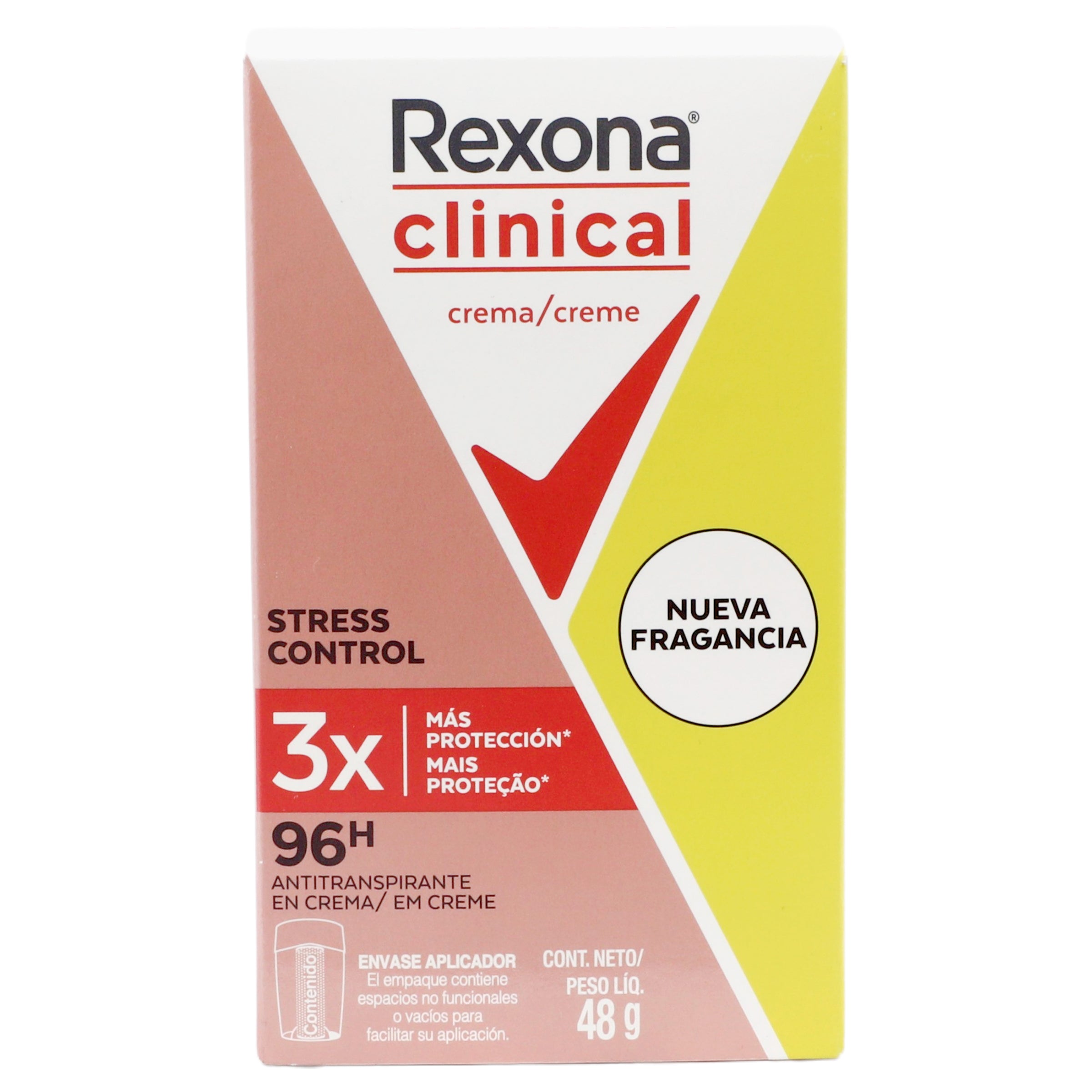 Desodorante Rex Wom Clin Crema Stress48 G-1