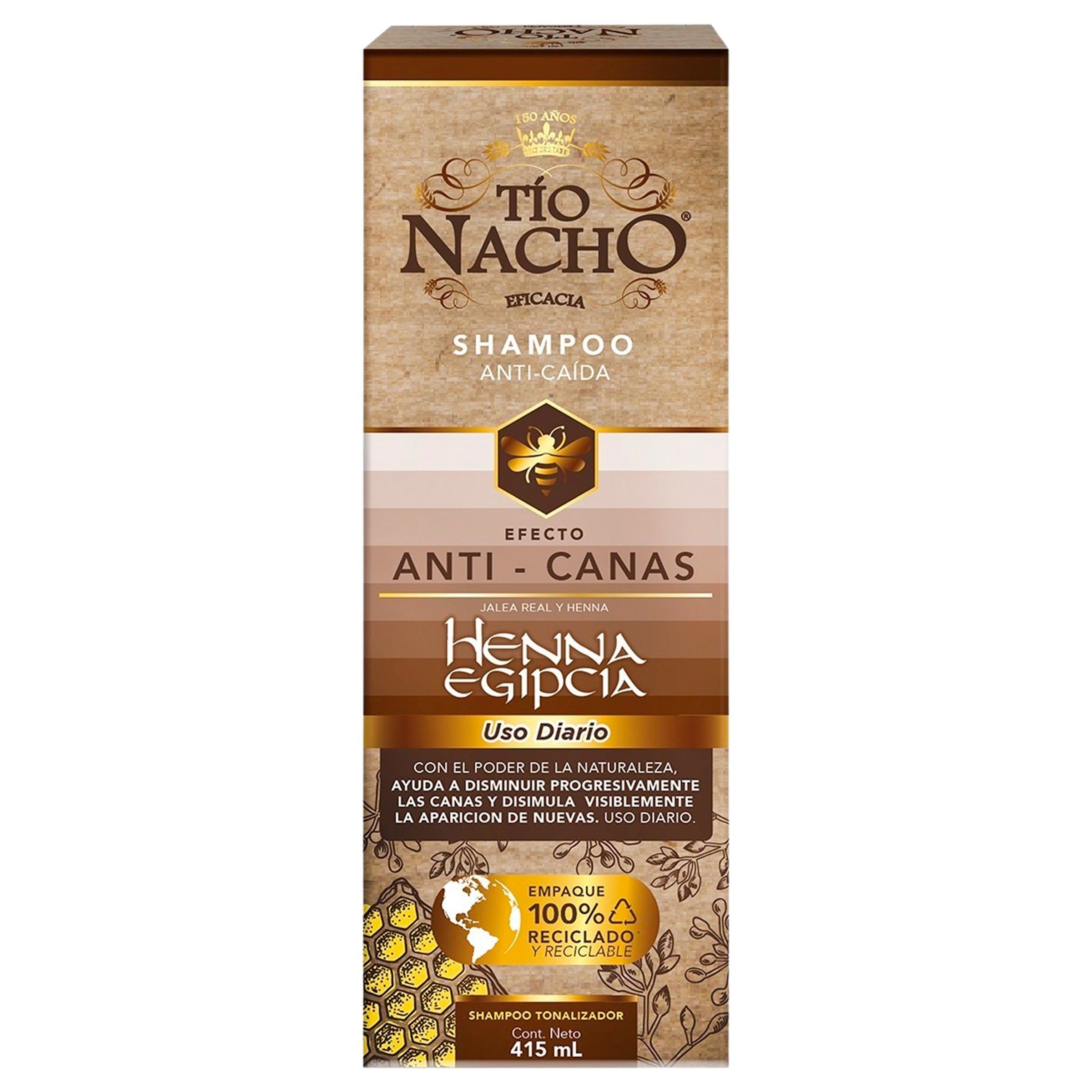 Tio Nacho Anti Canas Henna Egipcia 415 Ml-1