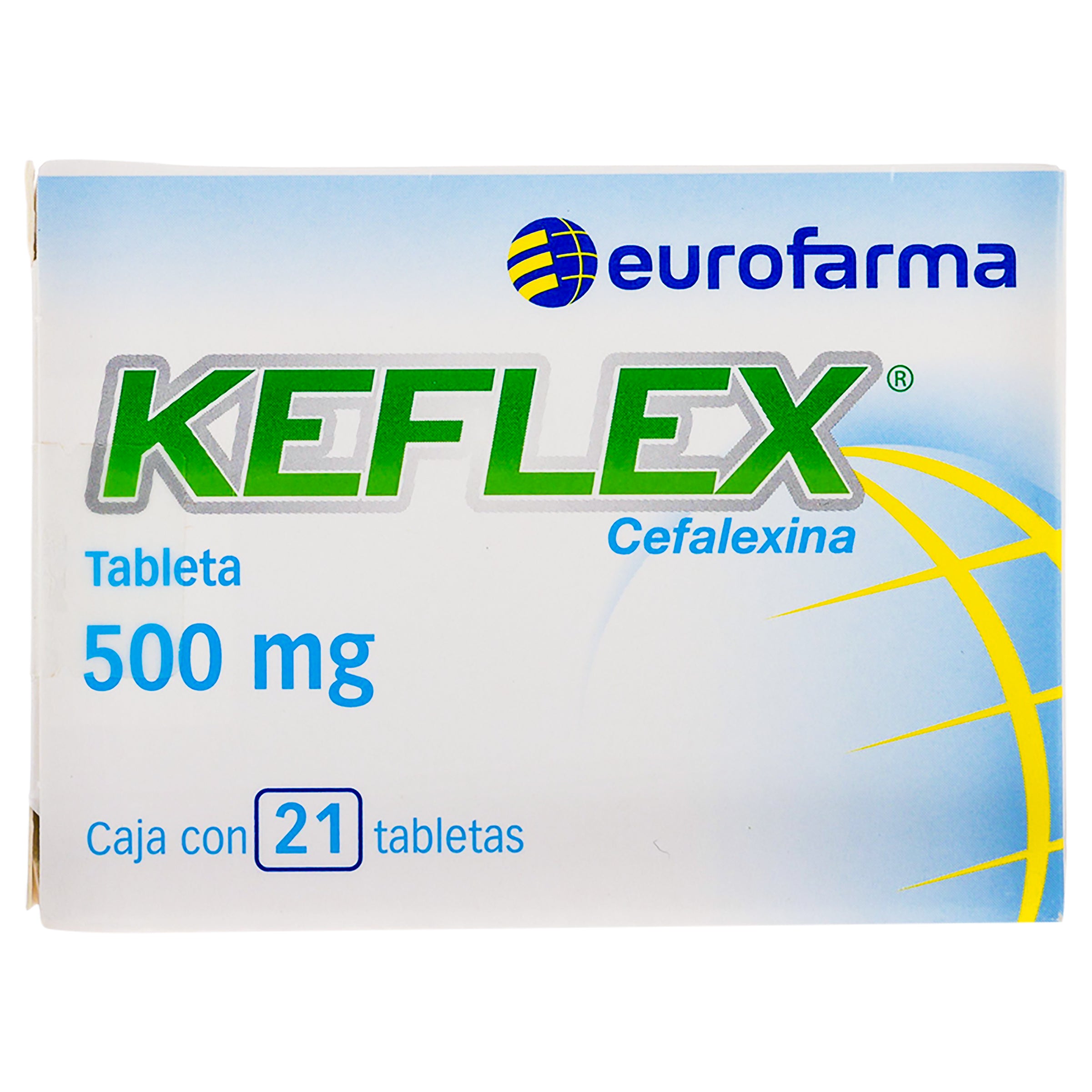 Keflex 500 Mg Con 21 Tabletas-1